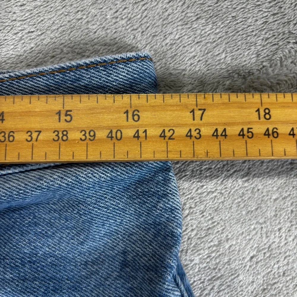 Levi's 550 '92 Relaxed Taper Jeans Mens 31x30 Blue Good Distressed A3418-0004